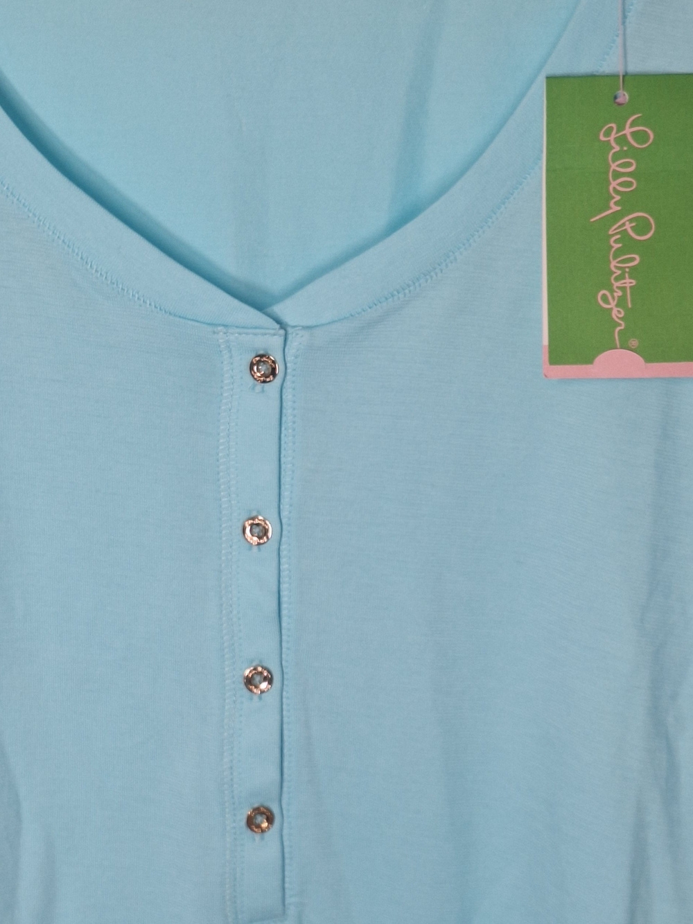 NWT Lilly Pulitzer Serene Blue Sorella Top – Size L